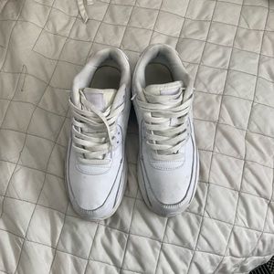 Air max 90 all white
